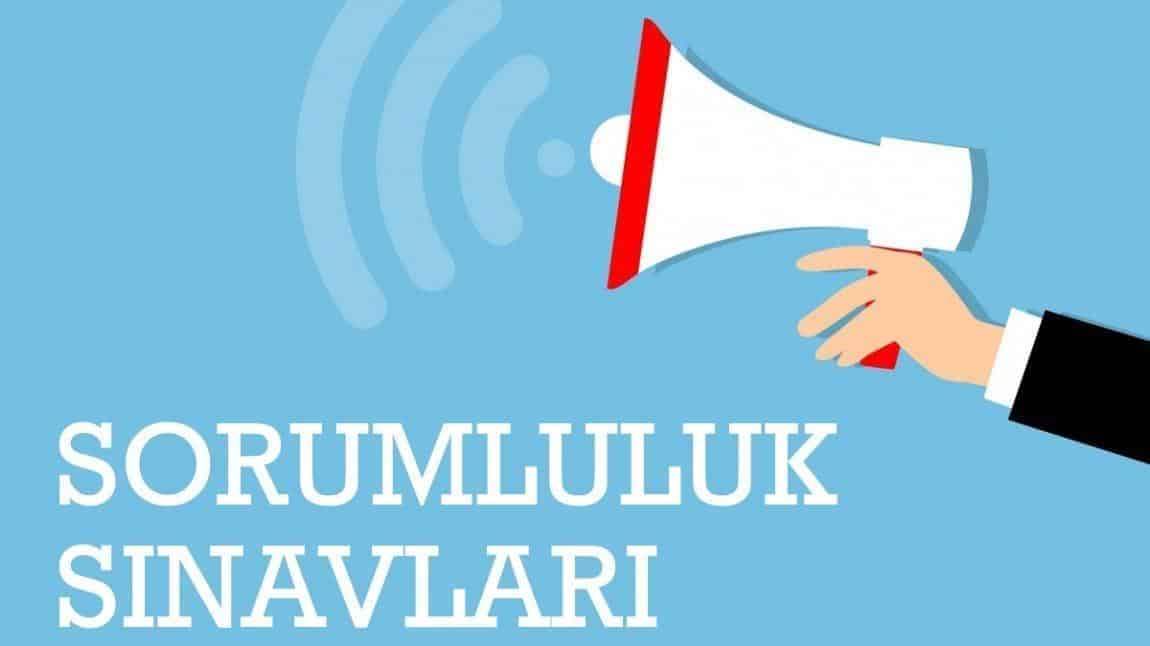 Sorumluluk Sınav Tarihleri